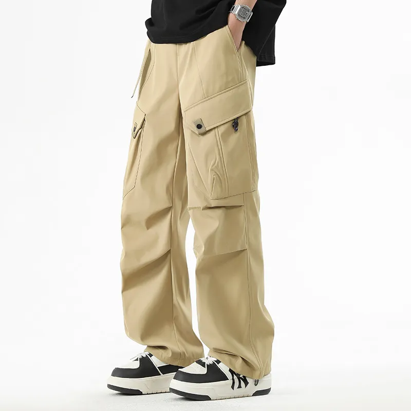 RASHOMONG Cargo Pants Unisex-4