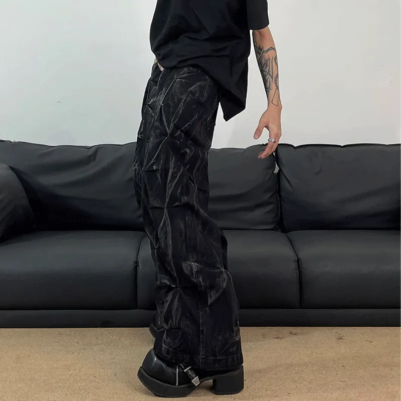 RASHOMONG Jeans Unisex Black-2