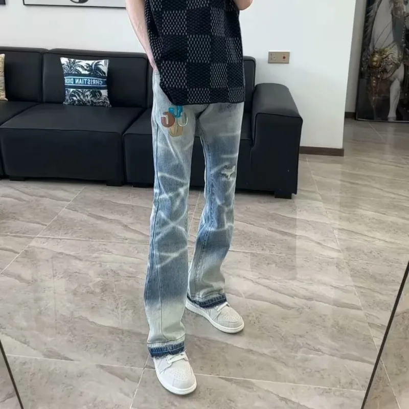 RASHOMONG Jeans Unisex Blue-2