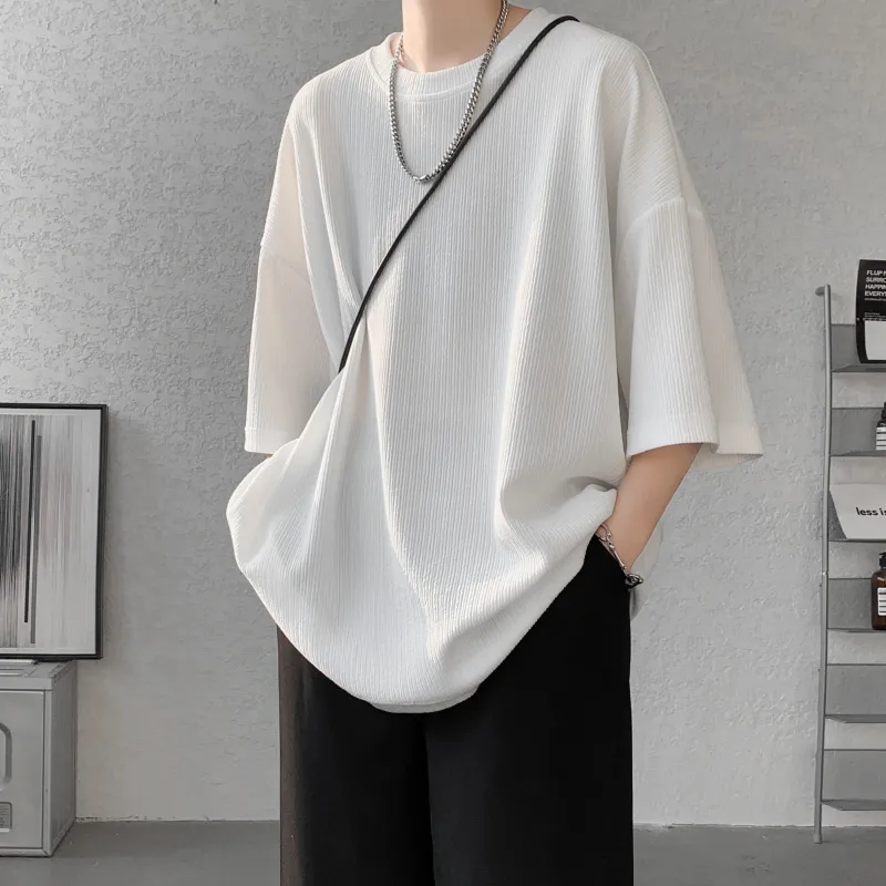 TESTUNG Fashion Minimalist Style T Shirt Unisex-2