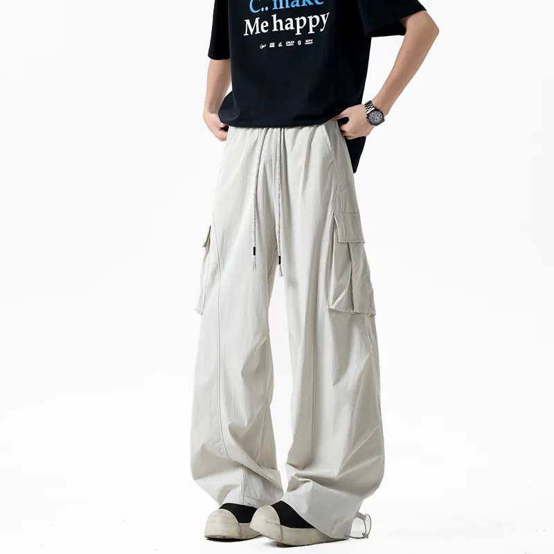RASHOMONG Casual Pants Unisex-17
