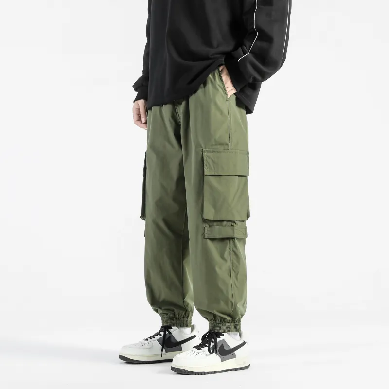 RASHOMONG Cargo Pants Unisex-8
