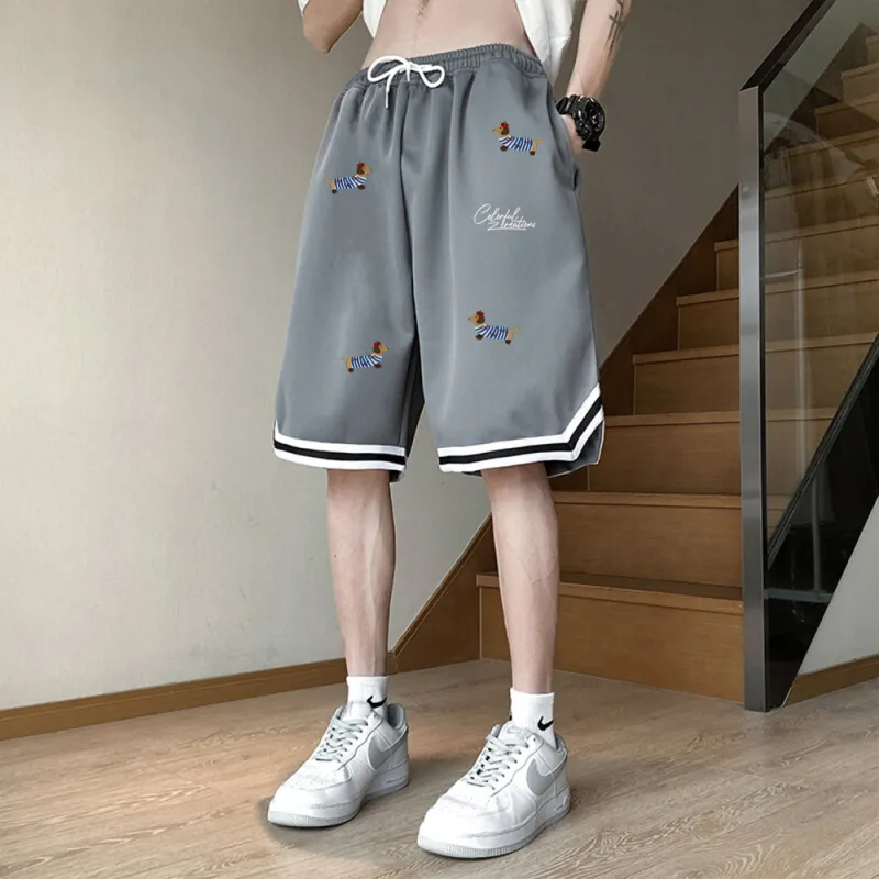 RASHOMONG Basketball Shorts Unisex-8