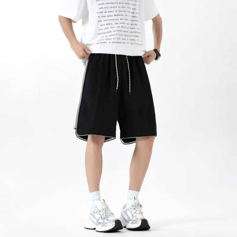 RASHOMONG Casual Shorts Unisex-8