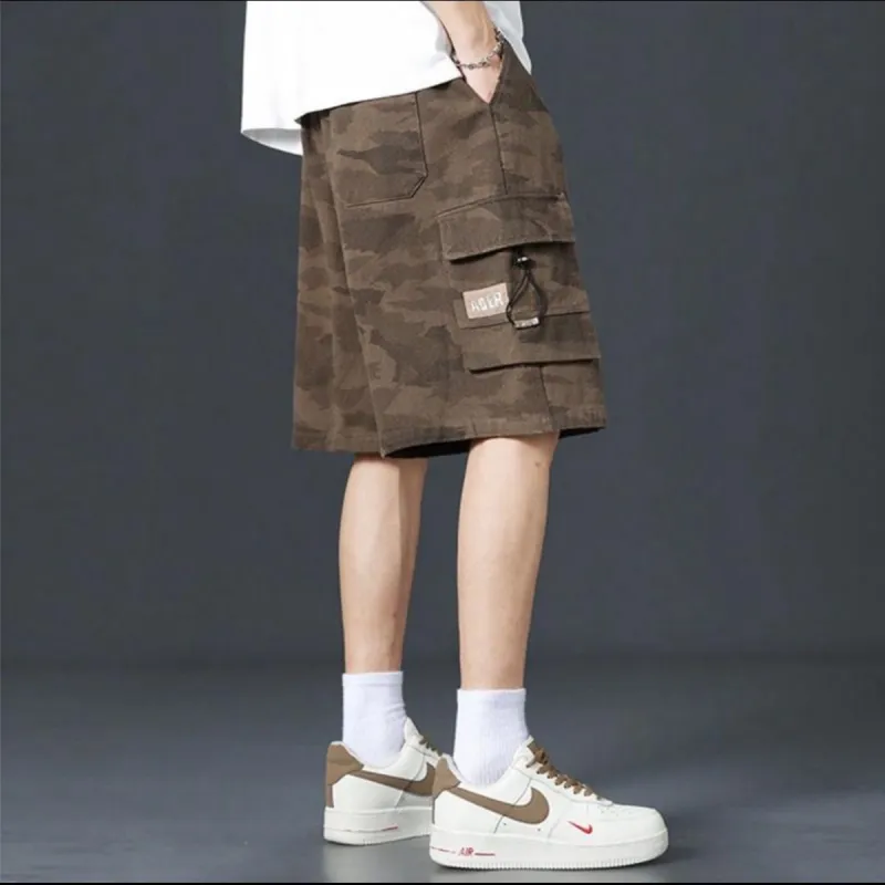 RASHOMONG Casual Shorts Unisex-14