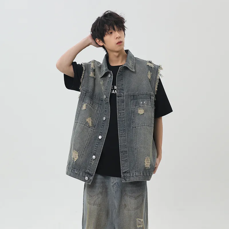 RASHOMONG Vests Unisex-8