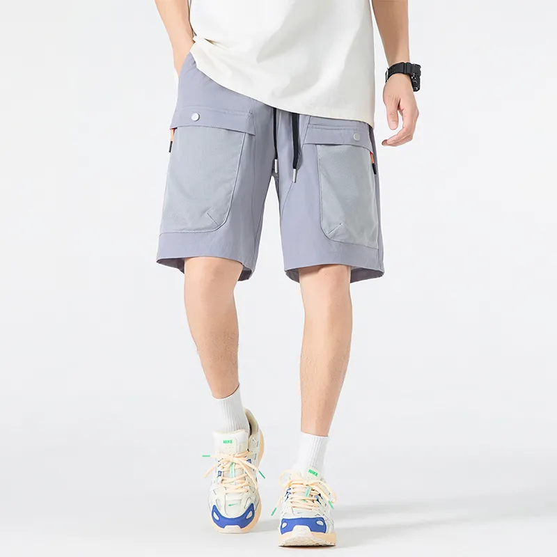 RASHOMONG Casual Shorts Unisex-14