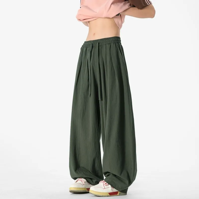 RASHOMONG Casual Pants Unisex-16