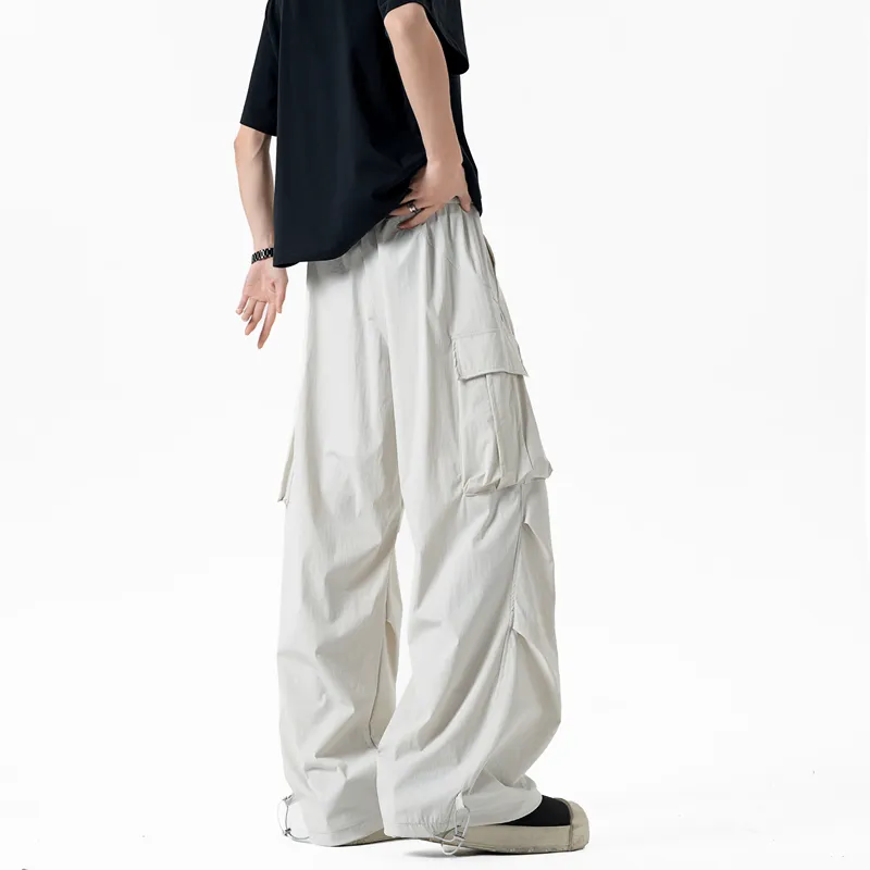 RASHOMONG Casual Pants Unisex-19