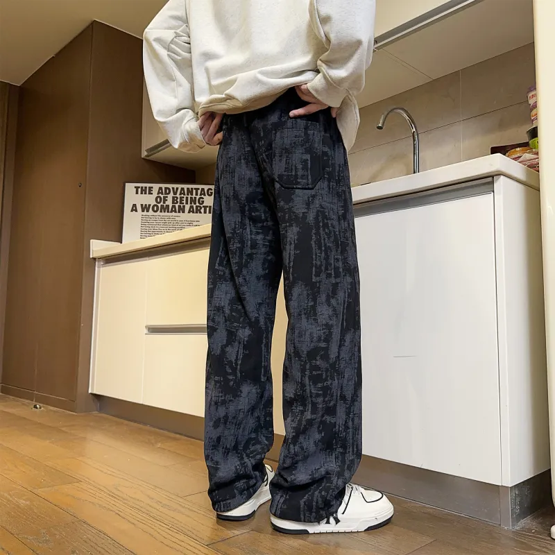 RASHOMONG Casual Pants Unisex-4