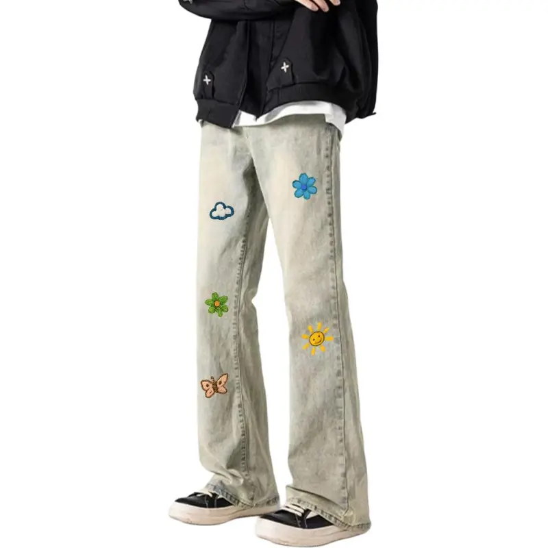 RASHOMONG Jeans Unisex-7