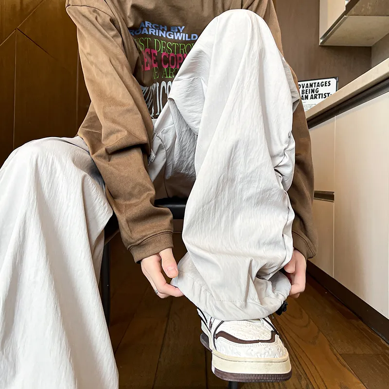 RASHOMONG Casual Pants Unisex-14