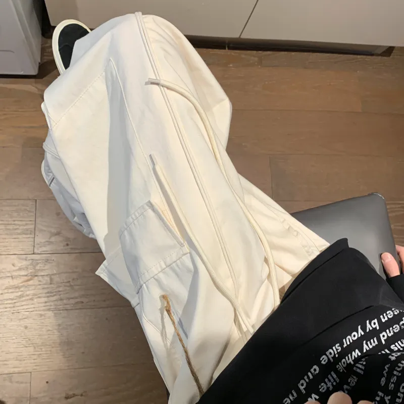 RASHOMONG Casual Pants Unisex-8
