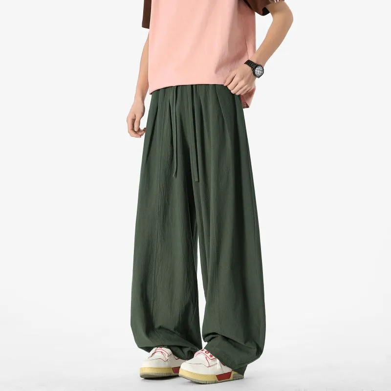 RASHOMONG Casual Pants Unisex-15