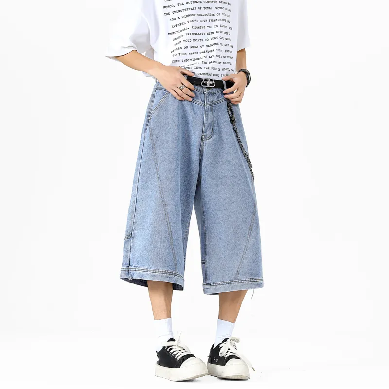 RASHOMONG Denim Shorts Unisex-7