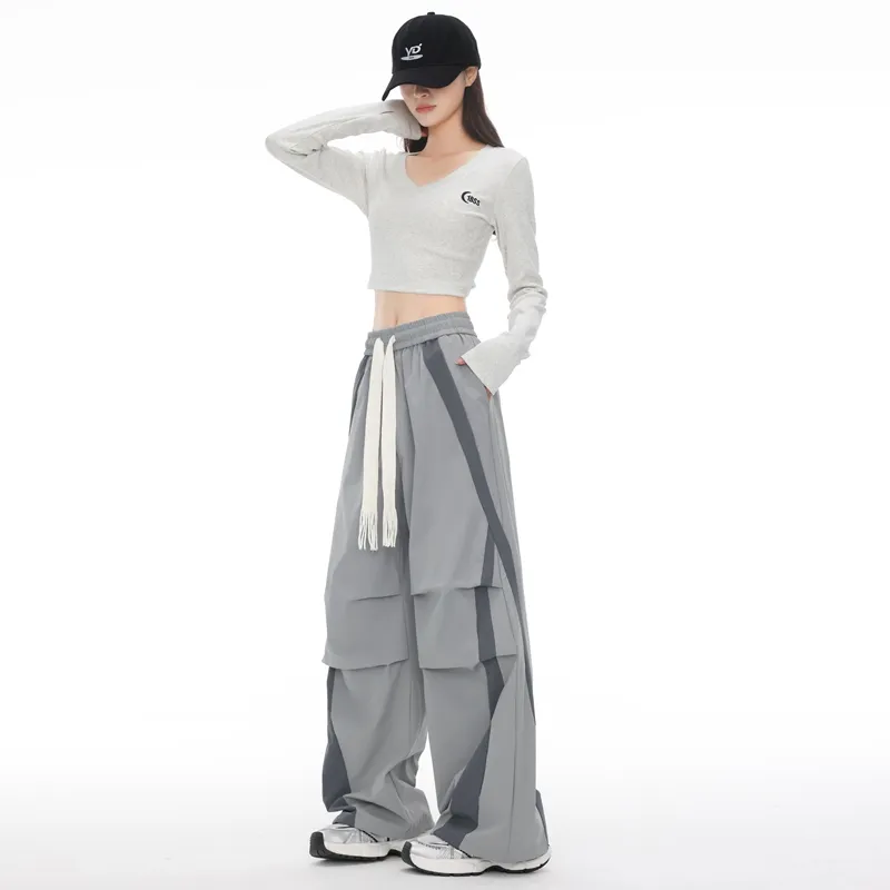 RASHOMONG Casual Pants Unisex-13