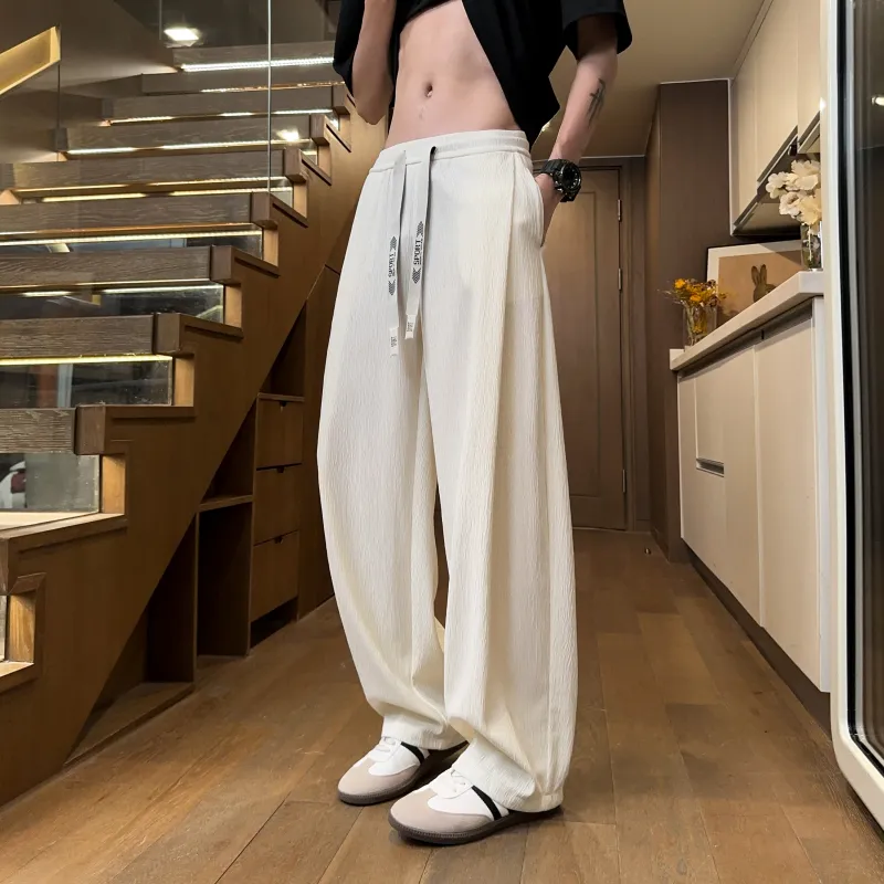 RASHOMONG Casual Pants Unisex-3