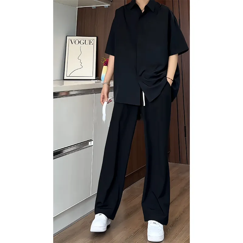 RASHOMONG Shirt Matching Set Unisex-9