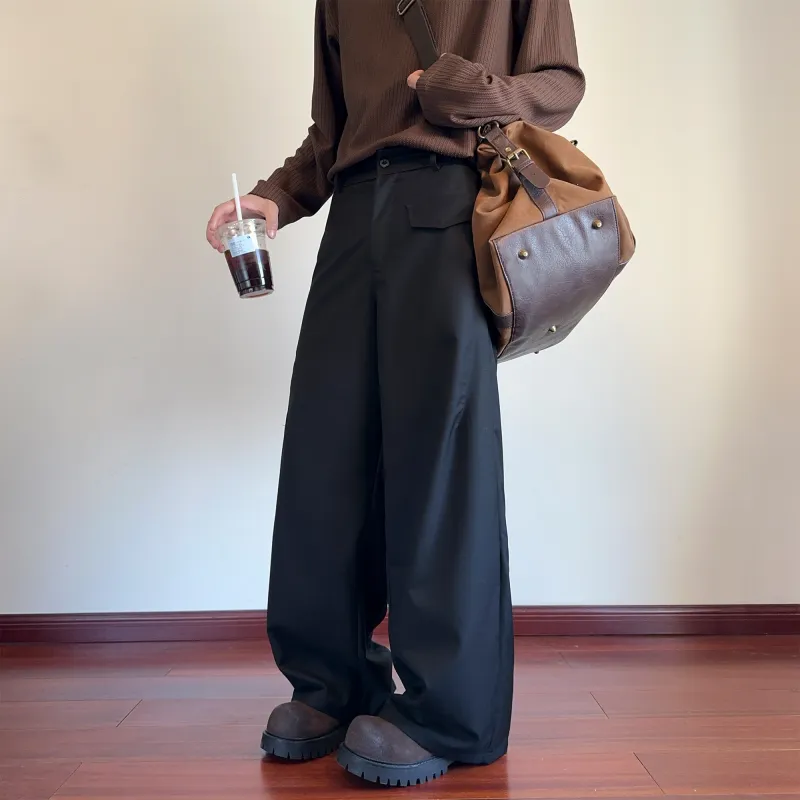 RASHOMONG Casual Pants Unisex-3