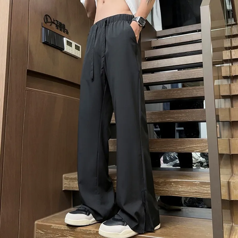 RASHOMONG Casual Pants Unisex-11