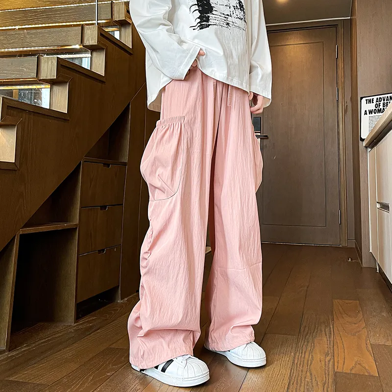 RASHOMONG Casual Pants Unisex-4