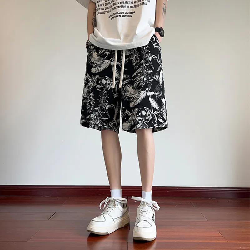 RASHOMONG Casual Shorts Unisex-3