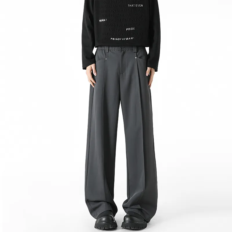 RASHOMONG Casual Pants Unisex-12