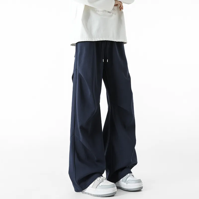 RASHOMONG Casual Pants Unisex-11