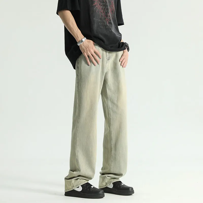 RASHOMONG Jeans Unisex-13