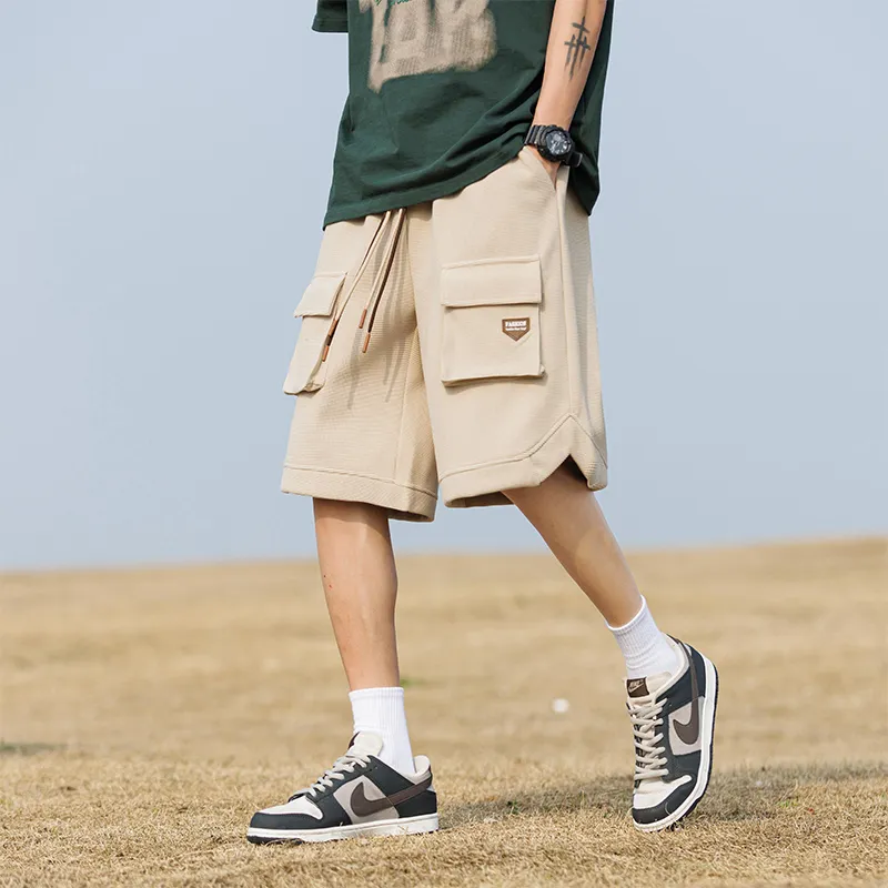 RASHOMONG Casual Shorts Unisex-2