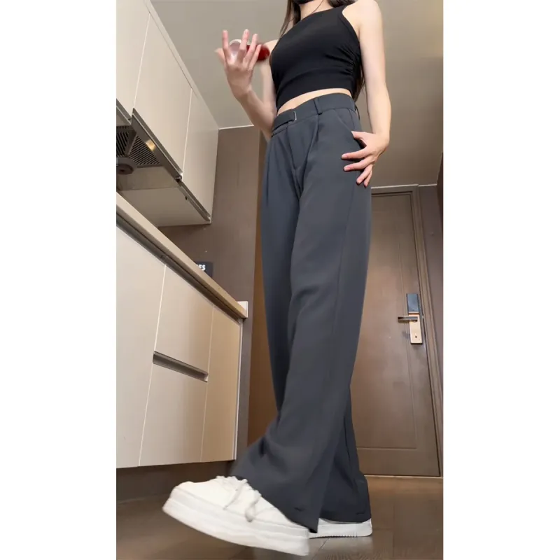 RASHOMONG Casual Pants Unisex-11