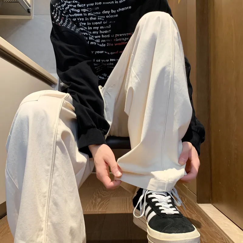 RASHOMONG Casual Pants Unisex-5