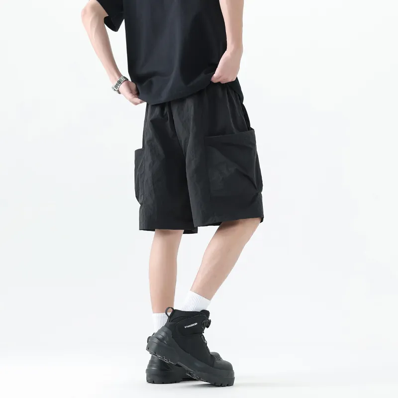 RASHOMONG Cargo Shorts Unisex-1
