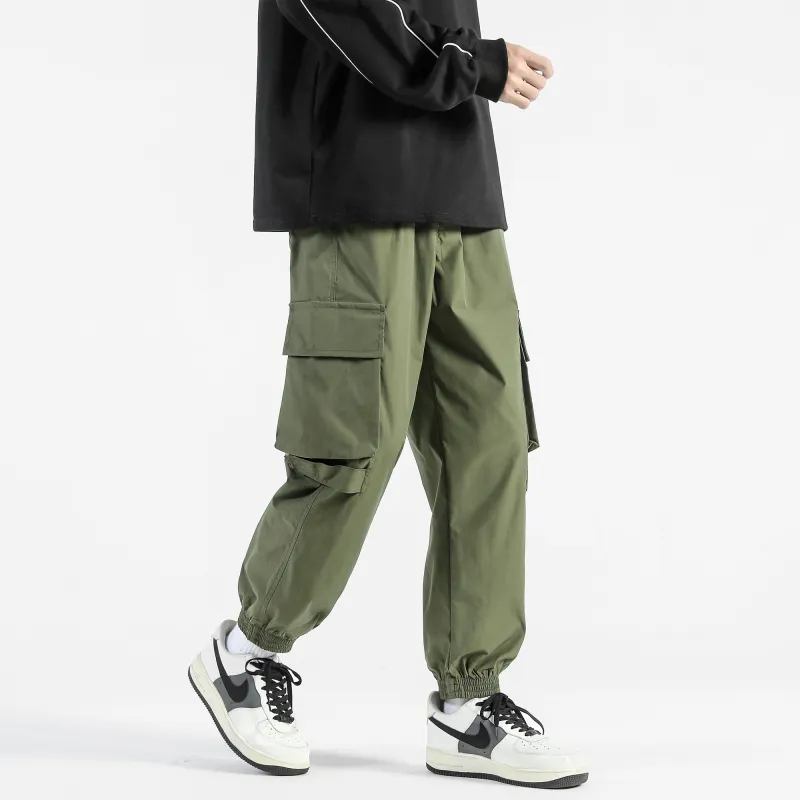 RASHOMONG Cargo Pants Unisex-7