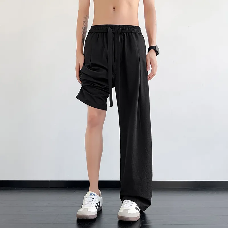 RASHOMONG Casual Pants Unisex-11