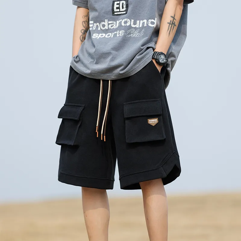 RASHOMONG Casual Shorts Unisex-12