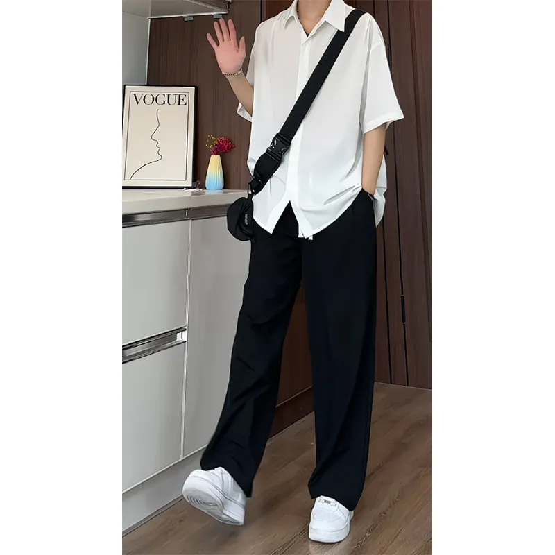 RASHOMONG Shirt Matching Set Unisex-3