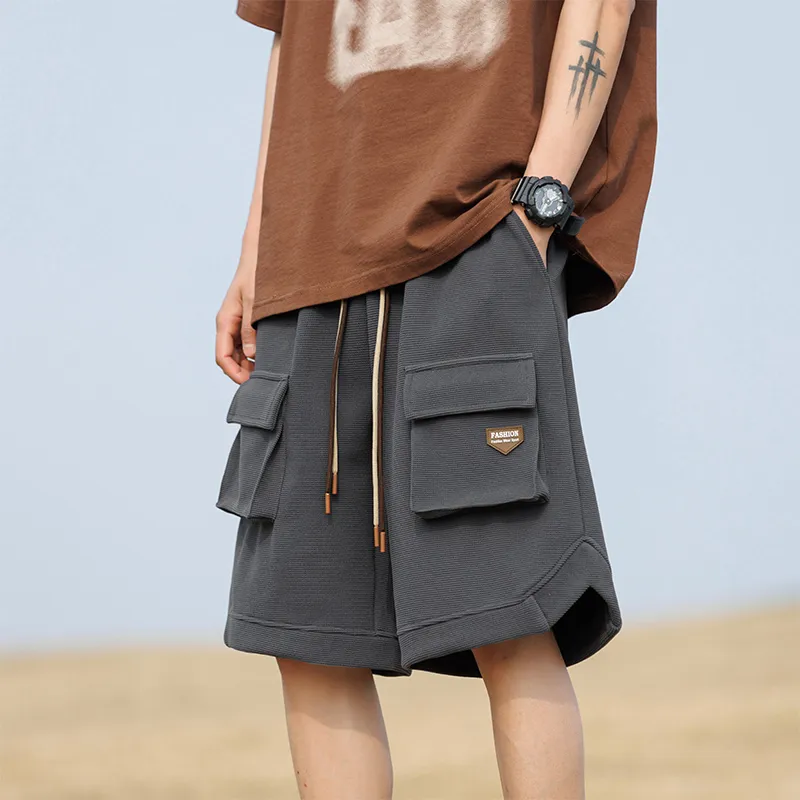 RASHOMONG Casual Shorts Unisex-18
