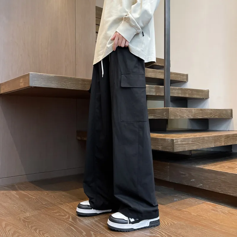 RASHOMONG Casual Pants Unisex-13