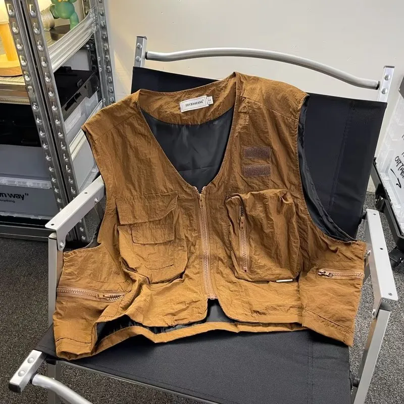 RASHOMONG Vests Unisex-6