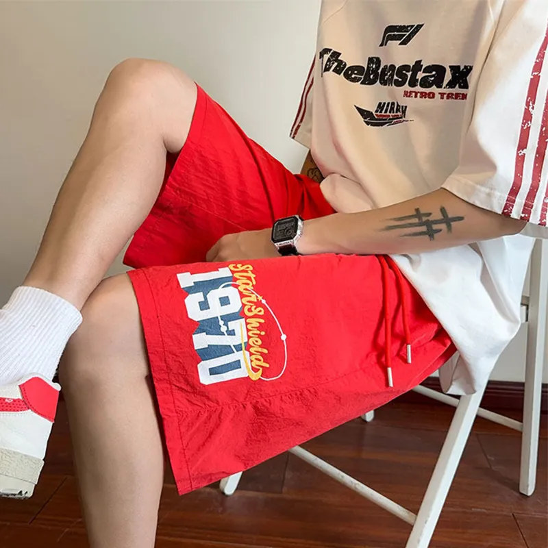 RASHOMONG Casual Shorts Unisex-8