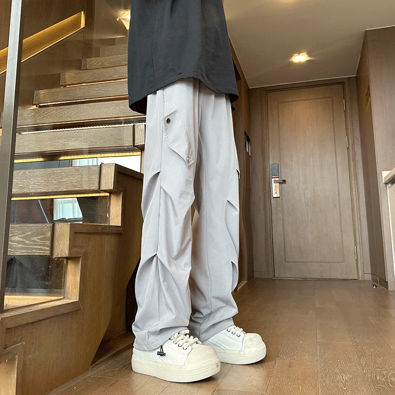RASHOMONG Casual Pants Unisex-9