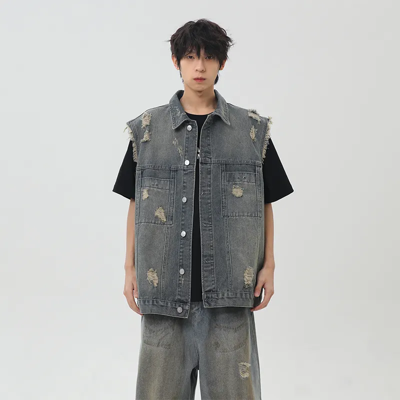 RASHOMONG Vests Unisex-9