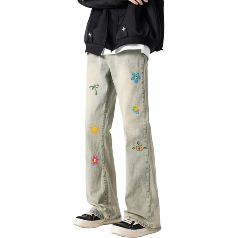 RASHOMONG Jeans Unisex-7