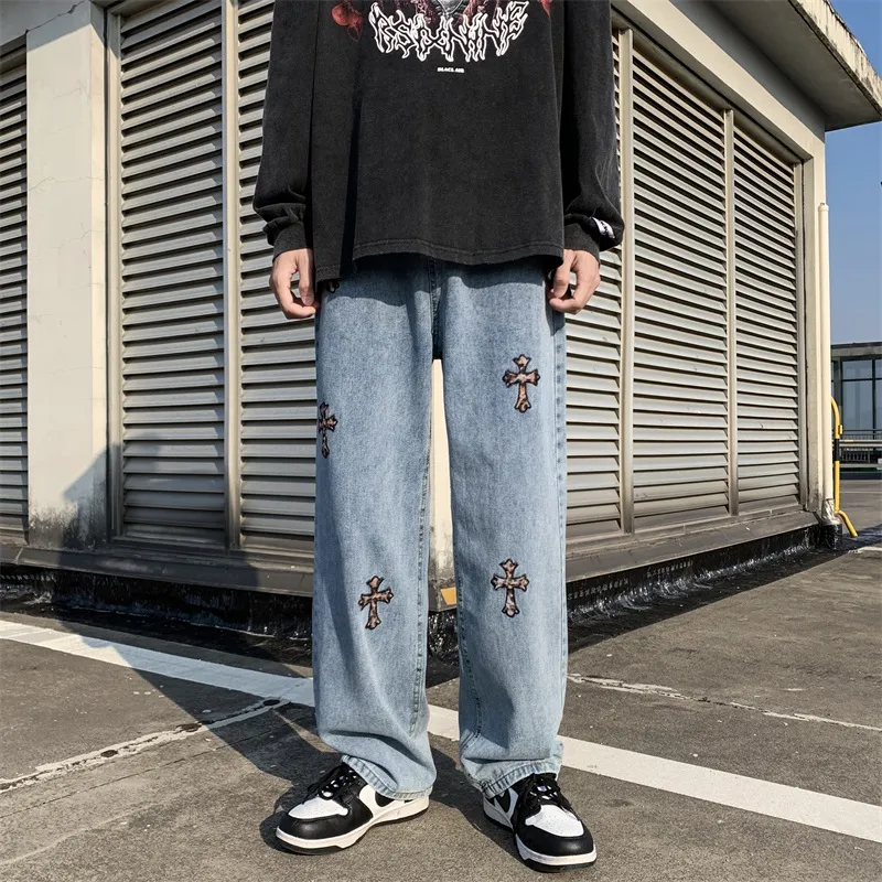 RASHOMONG Jeans Unisex-13
