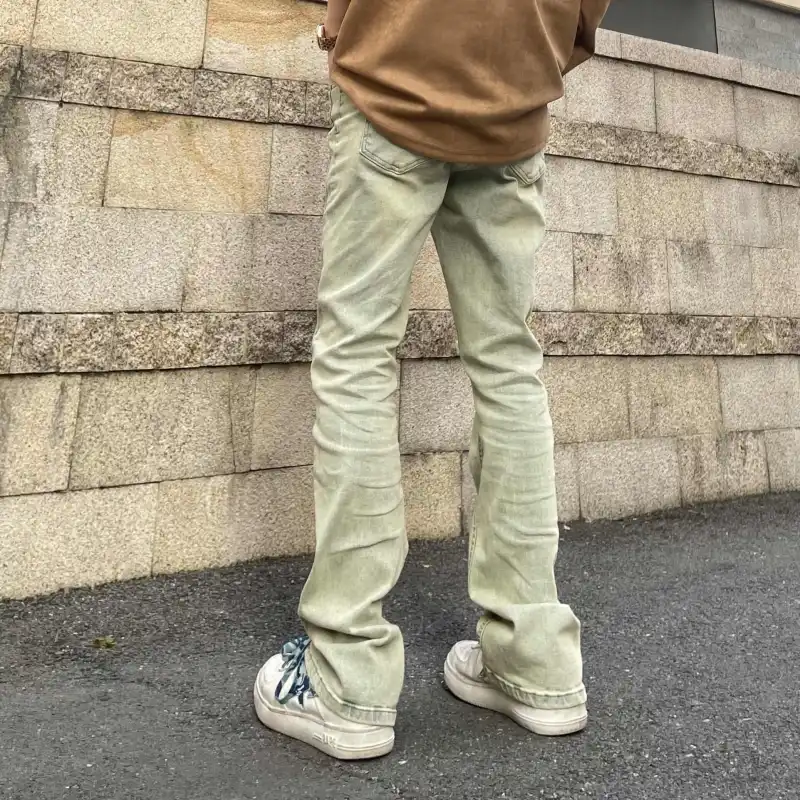 RASHOMONG Jeans Unisex Yellow Mud-3