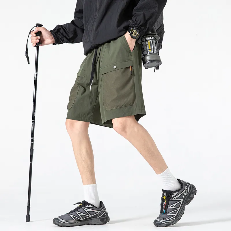 RASHOMONG Casual Shorts Unisex-8