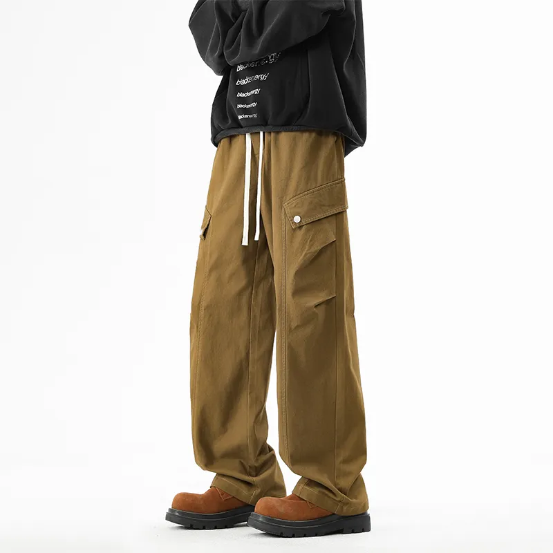 RASHOMONG Cargo Pants Unisex-20