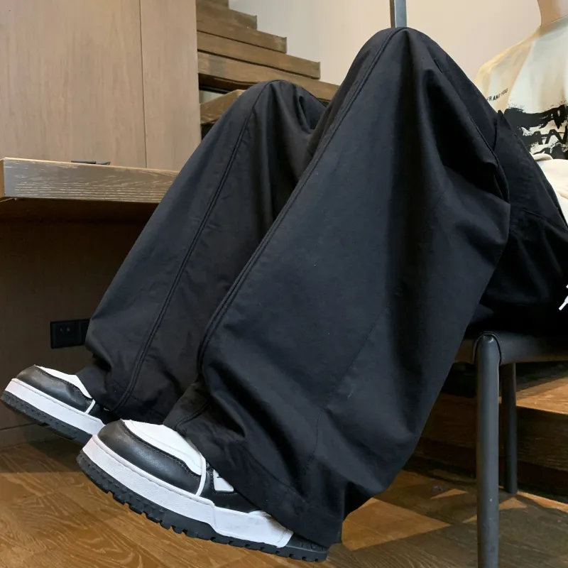 RASHOMONG Casual Pants Unisex-16