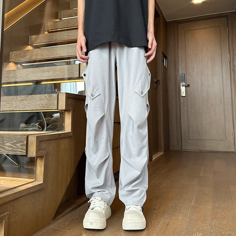 RASHOMONG Casual Pants Unisex-6